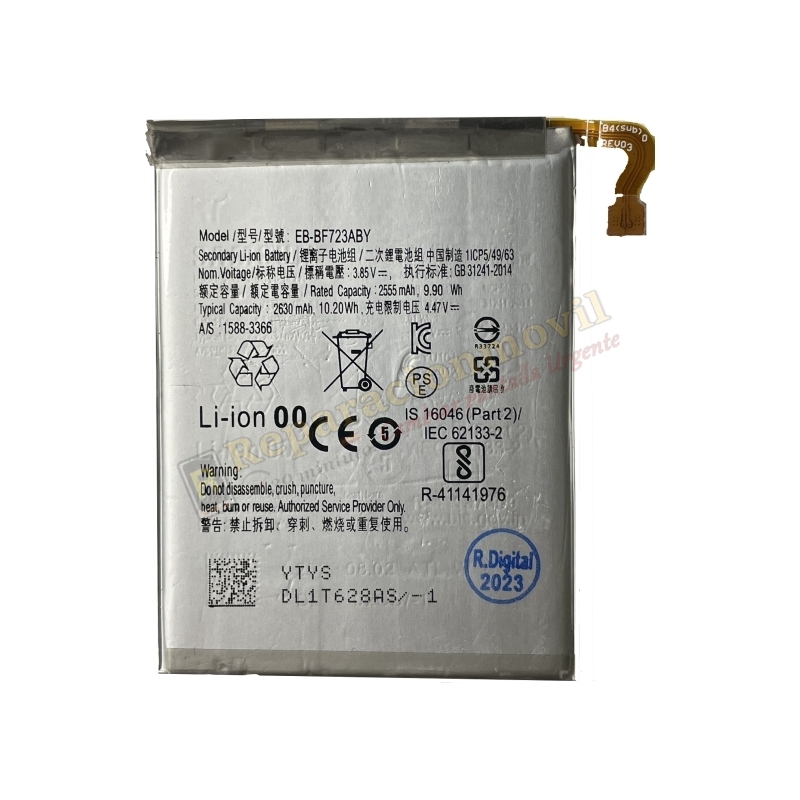GH82-29434A Batería Original SAMSUNG Z Flip 4 / F721 EB-BF723ABY GH82-29434A Batería Original SAMSUNG Z Flip 4 / F721 EB-BF723ABY