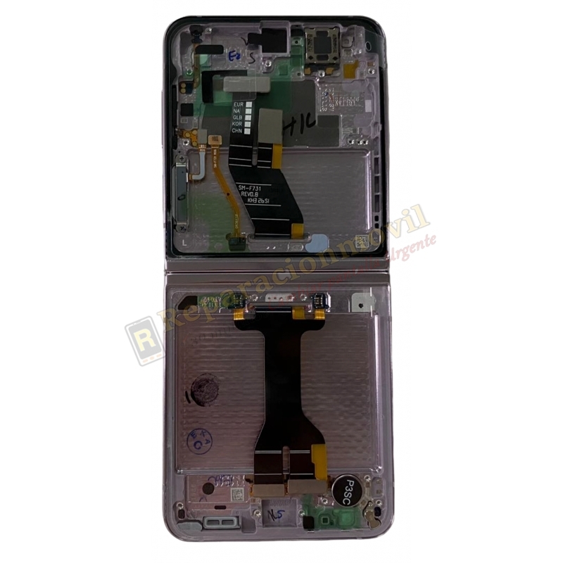 GH82-31827B/31828B SM-F731 (Z Flip 5 5G 2023) VIOLETA LAVENDER INNER LCD GH82-31827B/31828B SM-F731 (Z Flip 5 5G 2023) VIOLETA LAVENDER INNER LCD