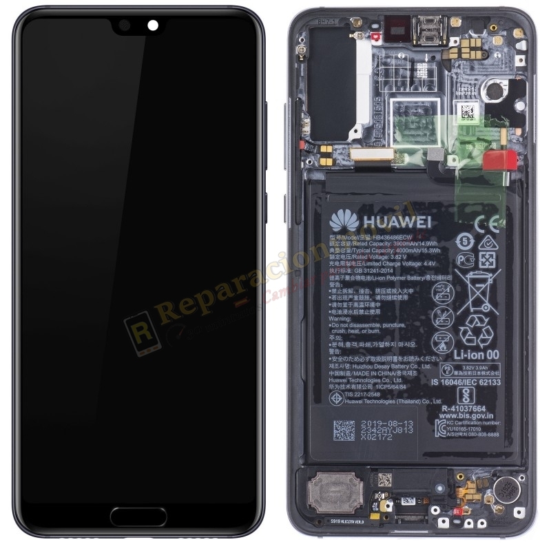 Cobo Pantalla Huawei P20 Pro Ori WF Azul Cobo Pantalla Huawei P20 Pro Ori WF Azul