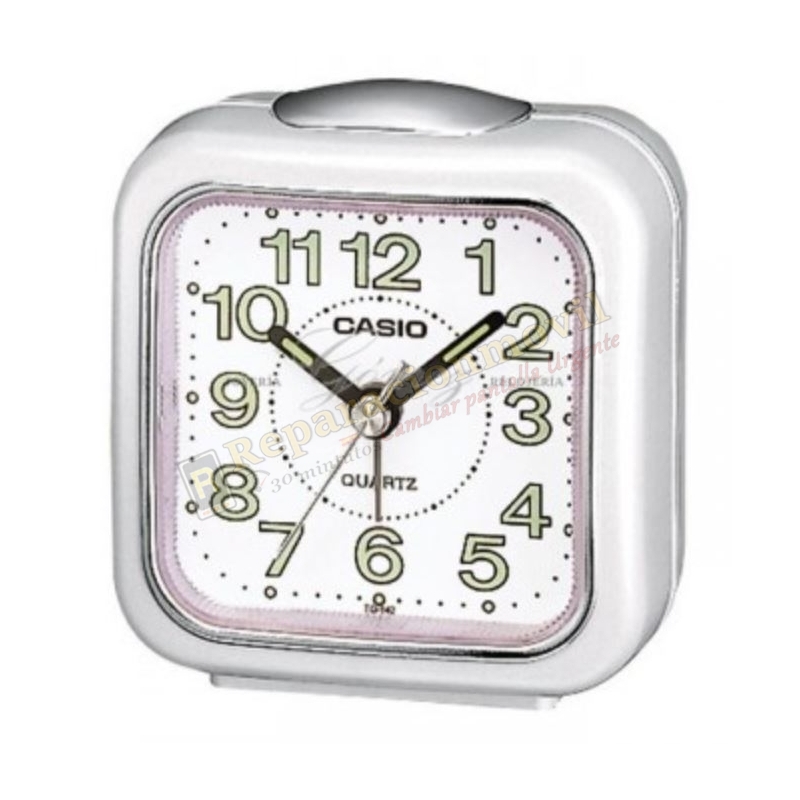 ES11B DESPERTADOR CASIO TQ142 BLANCO ES11B DESPERTADOR CASIO TQ142 BLANCO