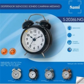 ES21B DESPERTADOR SAMI S2036L NEGRO