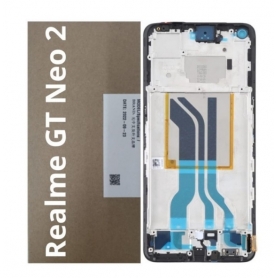 Pantalla Completa Original Servicepack Para Oppo realme gt neo 2/gt 2 Con Marco