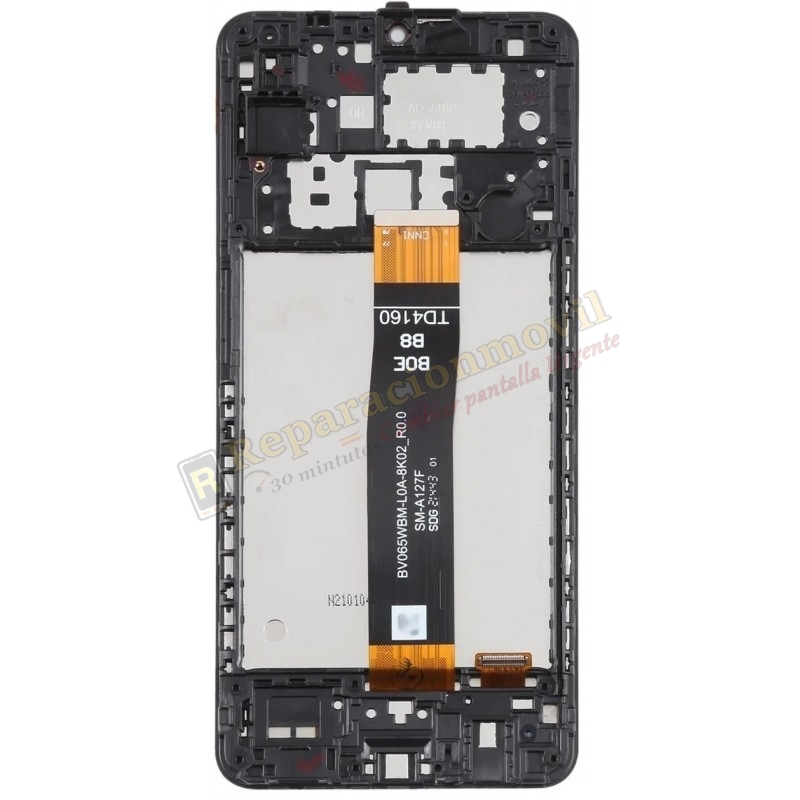 Pantalla Completa Con Marco ORIGINAL Para Samsung Galaxy A12 2021 / A127 NEGRO Versión BOE B6 Pantalla Completa Con Marco ORIGINAL Para Samsung Galaxy A12 2021 / A127 NEGRO Versión BOE B6