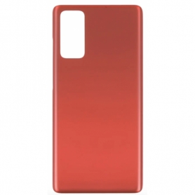 Tapa Trasera Para Samsung S20 Fe 4G (G780) / S20 Fe 5G (G781) Roja