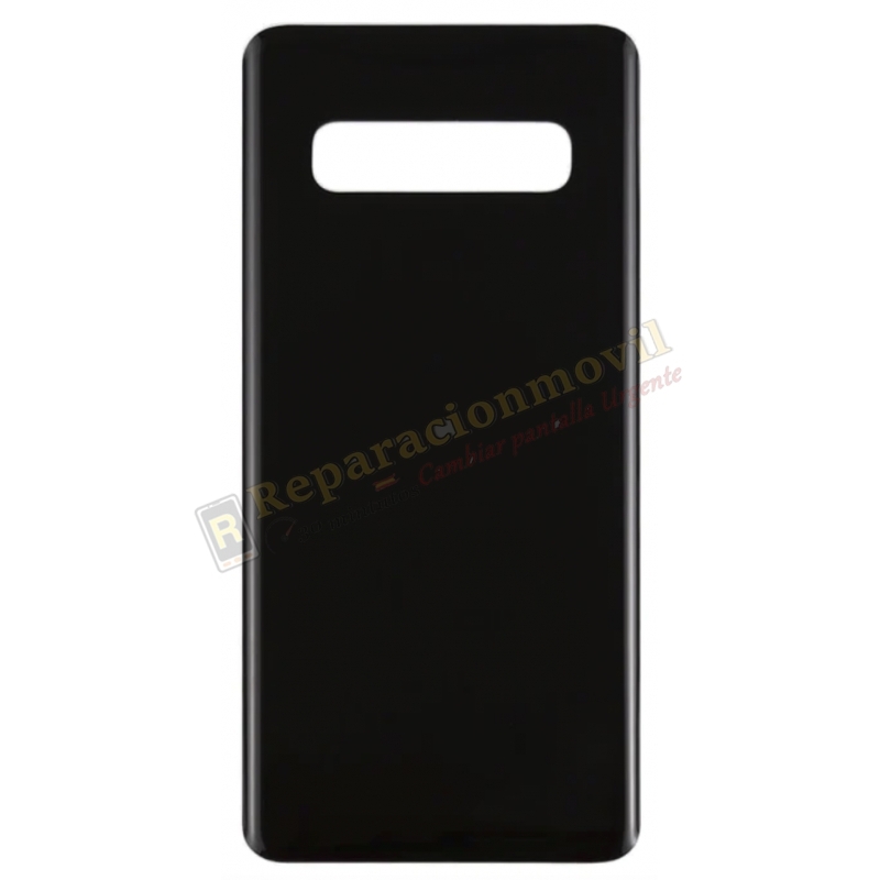 Tapa Trasera Para Samsung Galaxy S10 / G973F Negro Tapa Trasera Para Samsung Galaxy S10 / G973F Negro
