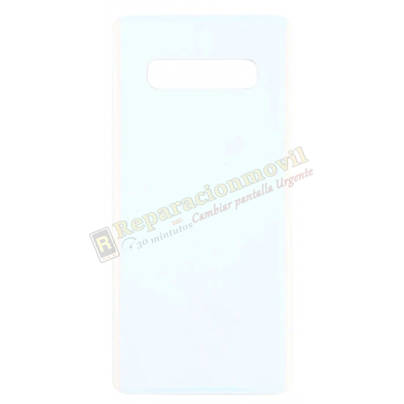 Tapa Trasera Para Samsung Galaxy S10 / G973F Blanco Tapa Trasera Para Samsung Galaxy S10 / G973F Blanco