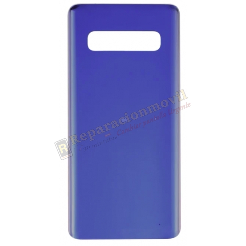 Tapa Trasera Para Samsung Galaxy S10 / G973F Azul Tapa Trasera Para Samsung Galaxy S10 / G973F Azul