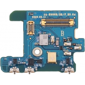 Modulo de Conexión y Microfono para Samsung Galaxy Note 20 SM-N980F abajo Modulo de Conexión y Microfono para Samsung Galaxy Note 20 SM-N980F abajo