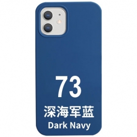 2N073 Funda Dark Navy iPhone 8 Plus / 7 PLUS