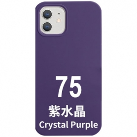 9N075 Funda Crystal Purple iPhone 12 / 12 Pro