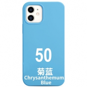 19N050 Funda Chrysanthemum Blue iPhone 14 Pro Max