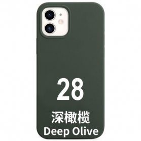 21N028 Funda Deep Olive iPhone 15 Plus