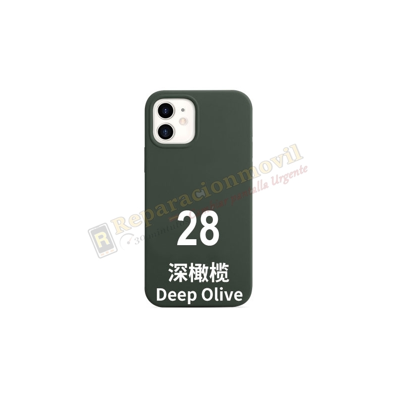 21N028 Funda Deep Olive iPhone 15 Plus 21N028 Funda Deep Olive iPhone 15 Plus