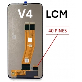 V4 S-833 SM-A145P/A145R Pantalla Samsung A14 4G (Conector Corto) 40pines Versión Amarilla V4 S-833 SM-A145P/A145R Pantalla Samsung A14 4G (Conector Corto) 40pines Versión Amarilla