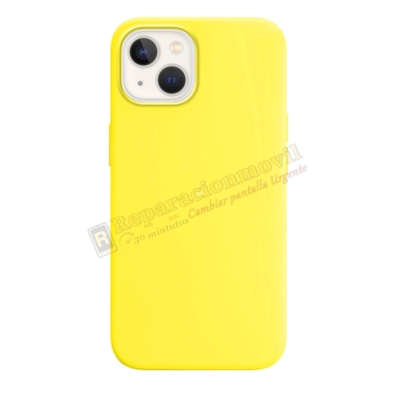 Funda Silicona Color Amarillo Samsung S10 Funda Silicona Color Amarillo Samsung S10