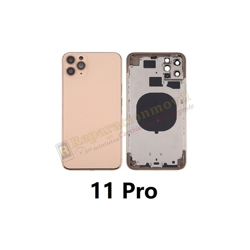 Chasis De Pantalla / Tapa Con Marco Para IPhone 11 Pro (ORO) Chasis De Pantalla / Tapa Con Marco Para IPhone 11 Pro (ORO)