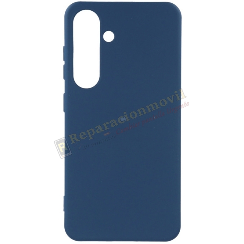 Funda Silicona Color Azul Samsung A25 Funda Silicona Color Azul Samsung A25