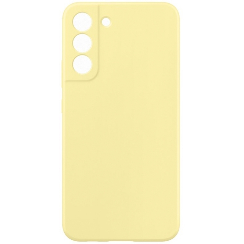 Funda Silicona Color Amarillo REALME C30 / NARZO 50i / C33
