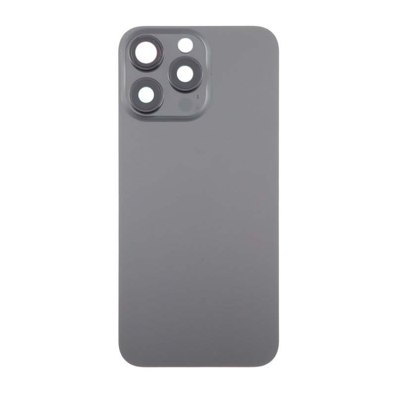 Tapa Trasera Para Iphone 15 Pro NEGRO Tapa Trasera Para Iphone 15 Pro NEGRO