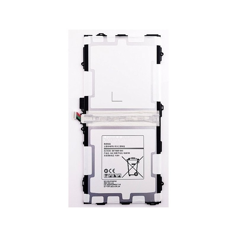 Batería EB-BT8/00FBE para Samsung Galaxy Tab S 10.5 pulgadas / T800 / T801 / T805 / T850 Batería EB-BT8/00FBE para Samsung Galaxy Tab S 10.5 pulgadas / T800 / T801 / T805 / T850
