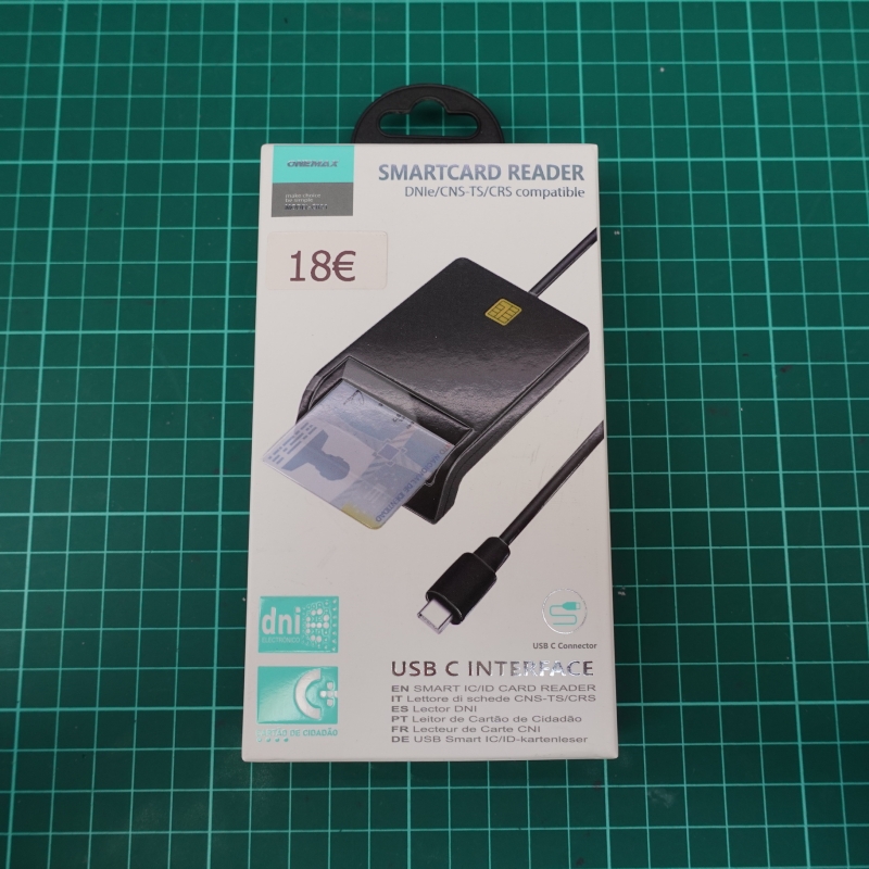 ONEMAX CR21 Lector DNI Con Cable Tipo-C ONEMAX CR21 Lector DNI Con Cable Tipo-C