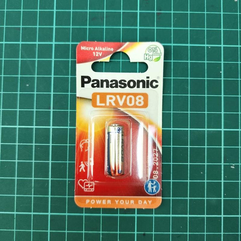 PABLO LRV08 / GP23 / MN21 / V23GA / LR23A / L1028 Pila Micro Alkalina 12V PANASONIC PABLO LRV08 / GP23 / MN21 / V23GA / LR23A / L1028 Pila Micro Alkalina 12V PANASONIC