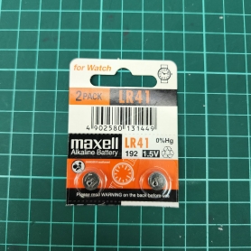 PABLO LR41 AG3 192 GP92A 392 SR41W SR41SW 1.5V Litio Botón MAXELL