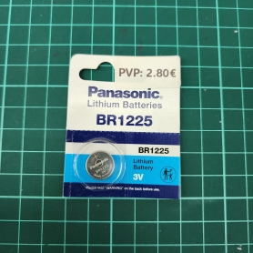 PABLO BR1225 3V Litio Botón PANASONIC