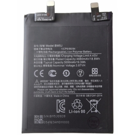 Bateria BM5J Para Xiaomi Mi 12t / Xiaomi Mi 12t Pro 5G De 5000mAh