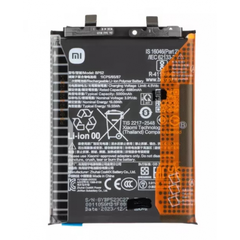 BATERIA ORIGINAL XIAOMI POCOPHONE F6 BP52